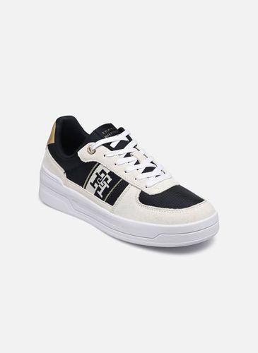 Baskets BASKET SNEAKER WITH WEBBING GOLD - Tommy Hilfiger - Modalova