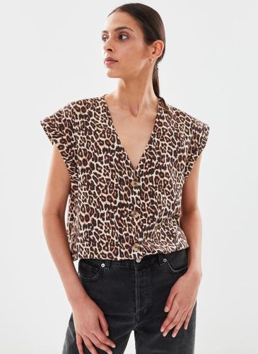 Vêtements Pcauna Ss V-Neck Top Fc - Pieces - Modalova