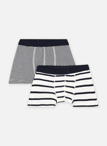 Vêtements Lot de 2 Boxers Rayés Garçon pour Enfant - Petit Bateau - Modalova