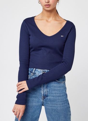 Vêtements Tjw Bby Crp Essential Rib V Ls pour Accessoires - Tommy Jeans - Modalova