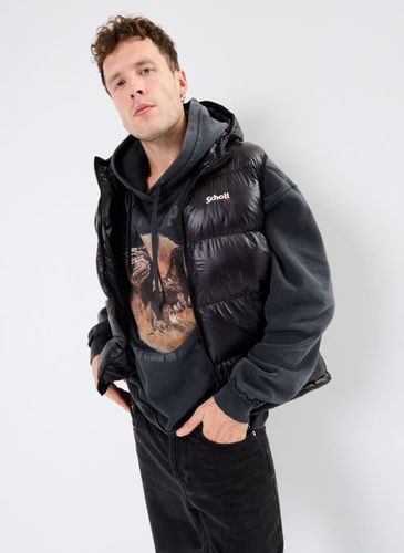 Vêtements Gilet Doudoune Brillant A Capuche - Schott - Modalova