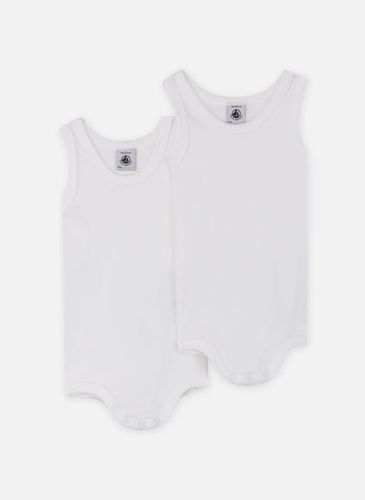 Vêtements Lot de 2 Bodies Sans Manches pour Enfant - Petit Bateau - Modalova