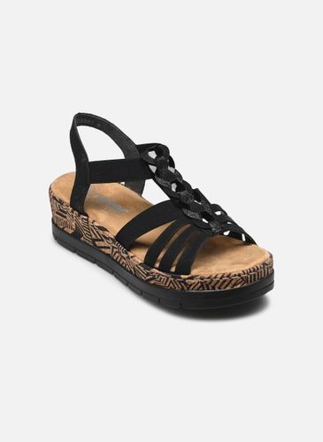 Sandales Classiques Rieker 68793 Pour Femme - Talon 6.1 Cm, Cuir Synthétique, Semelle Confort Anti-Stress