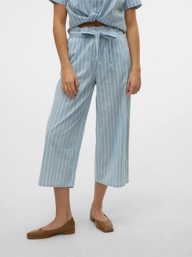 Vêtements VMXENIA HR CHAMBRAY PAPERBAG CULOTTE - Vero Moda - Modalova
