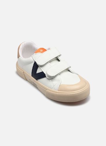 Baskets Tribu Tiras Efecto Piel pour Enfant - Victoria - Modalova