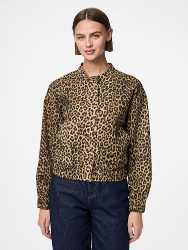 Vêtements PCSALUME BOMBER DENIM JACKET - Pieces - Modalova