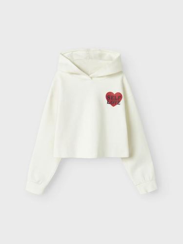 Vêtements Nkfterren Ls Cropped Boxy Swe Wh Bru Ps pour Enfant - Name it - Modalova