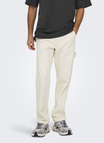Vêtements ONSEDGE STRAIGHT CAR ECRU1088PIMDNM NOOS - Only & Sons - Modalova