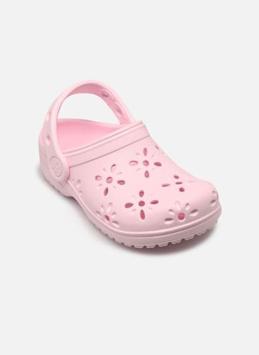 Sandales et nu-pieds Classic Floral Cut Out Clog K pour Enfant - Crocs - Modalova