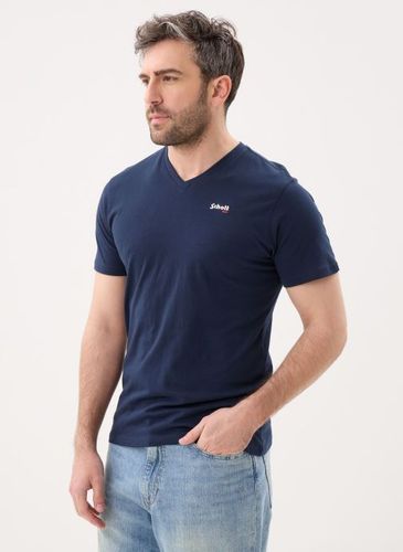 Vêtements Tshirt Col V Brode-TSCASUALV - Schott - Modalova