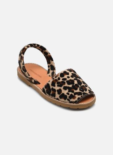 Sandales et nu-pieds Avarca Cuir Léopard pour - Minorquines - Modalova