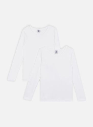 Vêtements Lot de 2 Tee-Shirts Manches Longues Fill pour Enfant - Petit Bateau - Modalova