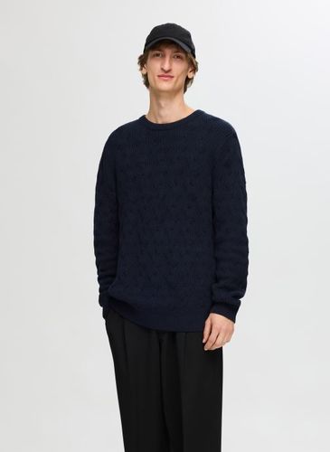 Vêtements Slhcallis Ls Knit Cable Crew Neck Noos - Selected Homme - Modalova