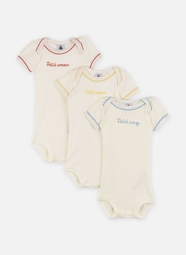 Vêtements Lot de 3 bodies Manches Courtes A0FQA pour Enfant - Petit Bateau - Modalova