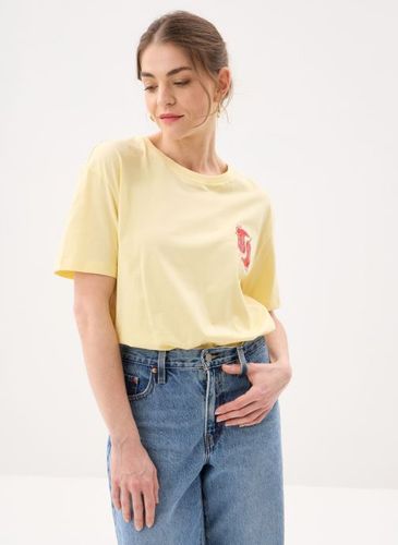 Vêtements Pceloise Ss Emb Tee Fc Bc - Pieces - Modalova