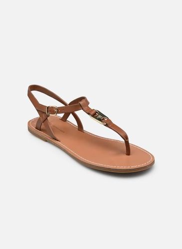 Sandales et nu-pieds LEATHER THONG SANDAL - Tommy Hilfiger - Modalova