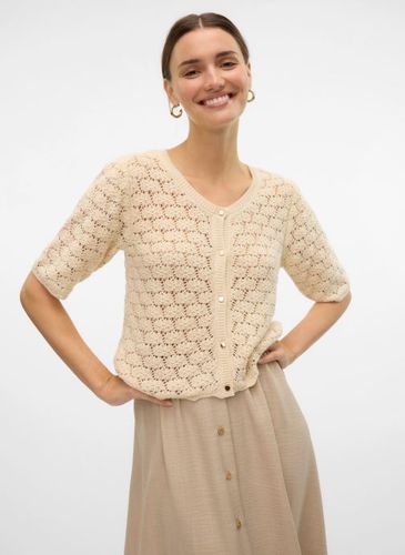 Vêtements Vmkora 2/4 O-Neck Button Cardigan - Vero Moda - Modalova
