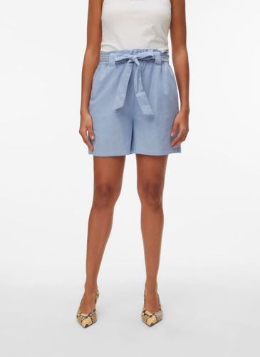 Vêtements Vmnorma Hw Paperbag Chambray Shorts - Vero Moda - Modalova