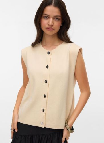 Vêtements Vmgold Sl O-Neck Button Vest Boo - Vero Moda - Modalova