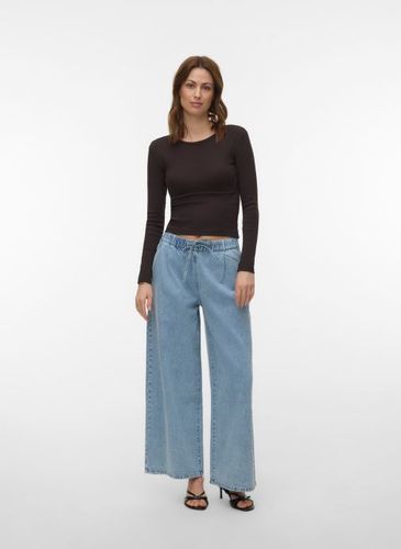Vêtements Vmvaleria Mr Wide Pull Up Jeans Noos - Vero Moda - Modalova