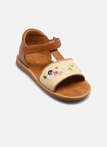 Sandales et nu-pieds Poppy Air Natur pour Enfant - Pom d Api - Modalova