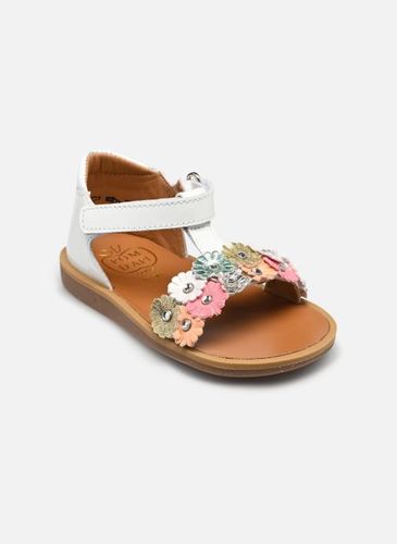 Sandales et nu-pieds Poppy Strass Flowers pour Enfant - Pom d Api - Modalova