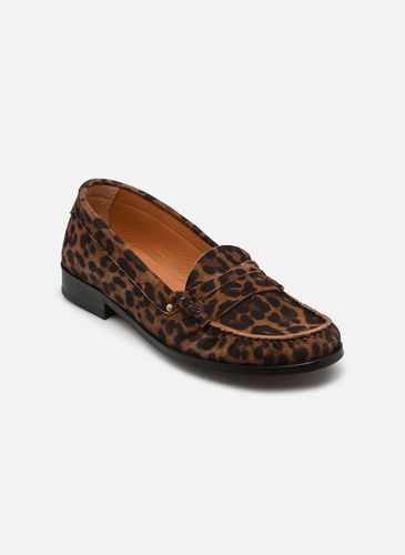 Mocassins Mocassins n°182 - Cuir imprimé - Léopard - Rivecour - Modalova