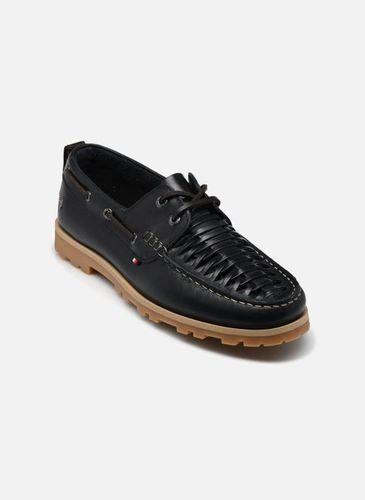 Chaussures à lacets HILFIGER BRAIDED LTH - Tommy Hilfiger - Modalova