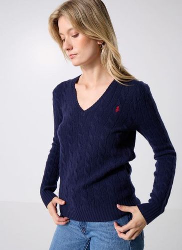 Vêtements Pull torsadé à col V en coton - Polo Ralph Lauren - Modalova
