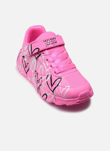 Baskets Uno Lite - Love Levitate Goldcrown pour Enfant - Skechers - Modalova