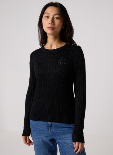 Pull en coton torsadé manches longues pour - Lauren Ralph Lauren - Modalova