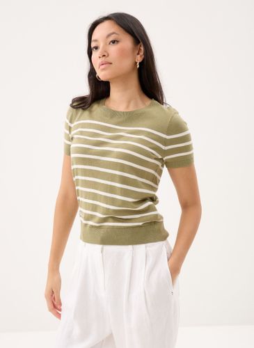 Pull manches courtes rayé 200P13973001 pour - Lauren Ralph Lauren - Modalova