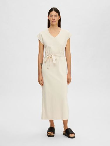 Vêtements Slfessential Sl V-Neck Ankle Dress Noos pour Accessoires - Selected Femme - Modalova