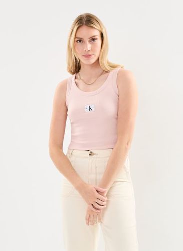 Vêtements Woven Label Rib Tank pour Accessoires - Calvin Klein Jeans - Modalova
