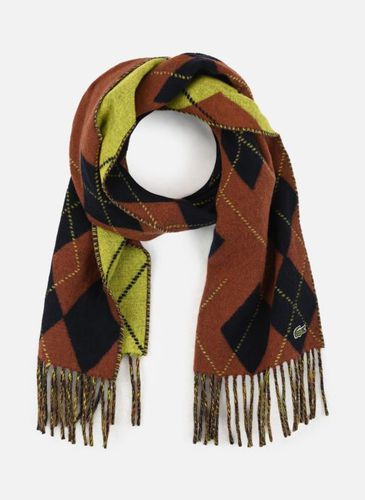 Echarpes et Foulards Écharpe large argyle en laine mélangée pour Accessoires - Lacoste - Modalova