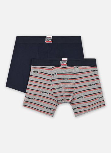 Levis Men Organic Cotton Sprtswr Aop Boxer Brief 2 Grey Melange/Navy par - Levi's Underwear - Modalova