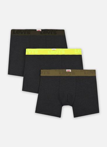 Levis Men Premium Boxer Brief 3P Dark Grey Mel/Forest Night par - Levi's Underwear - Modalova