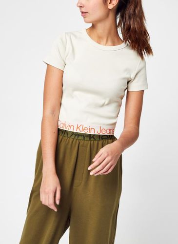 Vêtements Logo Tape Rib Short Sleeves pour Accessoires - Calvin Klein Jeans - Modalova