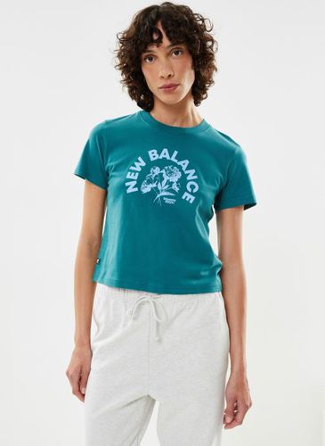 Vêtements NB Essentials Bloomy Short Sleeve Boxy T-Shirt pour Accessoires - New Balance - Modalova