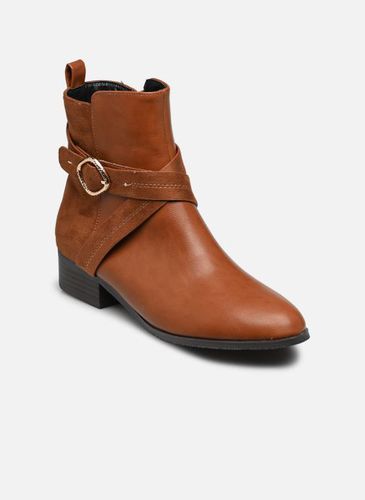 Bottines et boots QL4942_CAMEL pour - Divine Factory - Modalova