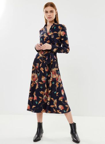 Vêtements Robe mi-longue col en V croisé en crêpe pour Accessoires - Lauren Ralph Lauren - Modalova