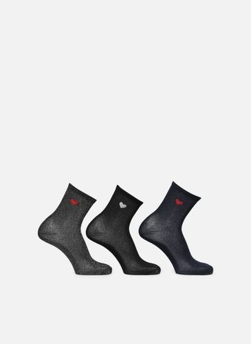Chaussettes et collants Pcnolia Lurex Socks 3-Pack Kac Fc pour Accessoires - Pieces - Modalova