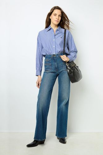 Jean flare denim brut - ANNA - GD - Modalova