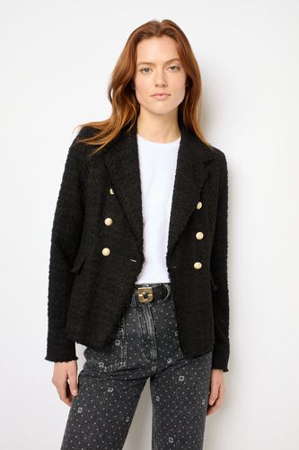 Blazer croisé en tweed - MYLA - GD - Modalova