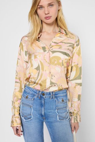 Chemise satinée imprimé foulard - USHAUNA - Gerard Darel - Modalova