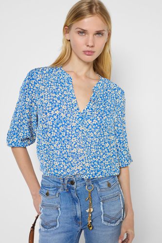 Blouse fluide à fleurs - UREN - Gerard Darel - Modalova