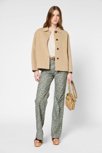 Manteau court chiné -SIENNA - Gerard Darel - Modalova