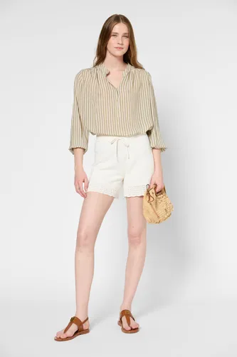 Short en crochet - FLORA - Ecru - Gerard Darel - Modalova