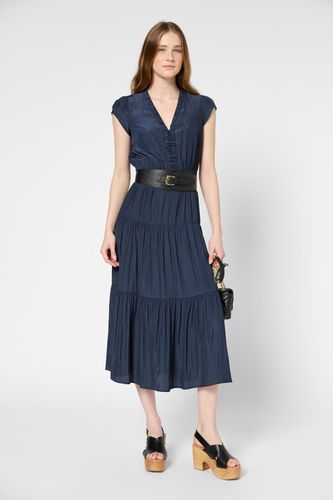 Robe cintrée satinée - PAIGE - Gerard Darel - Modalova