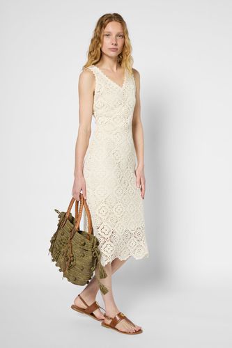 Robe cintrée en broderies - PAGETTE - Gerard Darel - Modalova